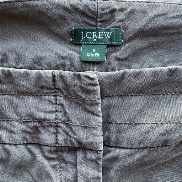 3/$30 J Crew CityFit Cuffed Chino Shorts Safari Natural - Picture 3 of 8